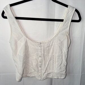 Princess Polly Button-Down Crop Top